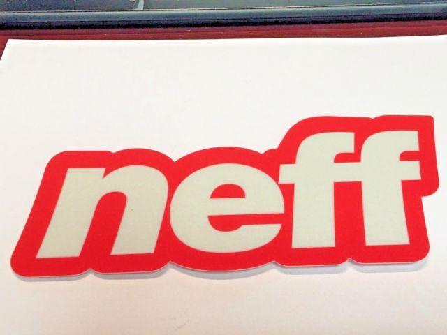 Neff Snowboard Logo - Neff Skateboard Snowboard Sticker Collector Skate Board Series ...