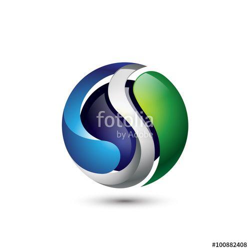 Sphere Logo - Abstract Sphere Logo Stock Image And Royalty Free Vector Files