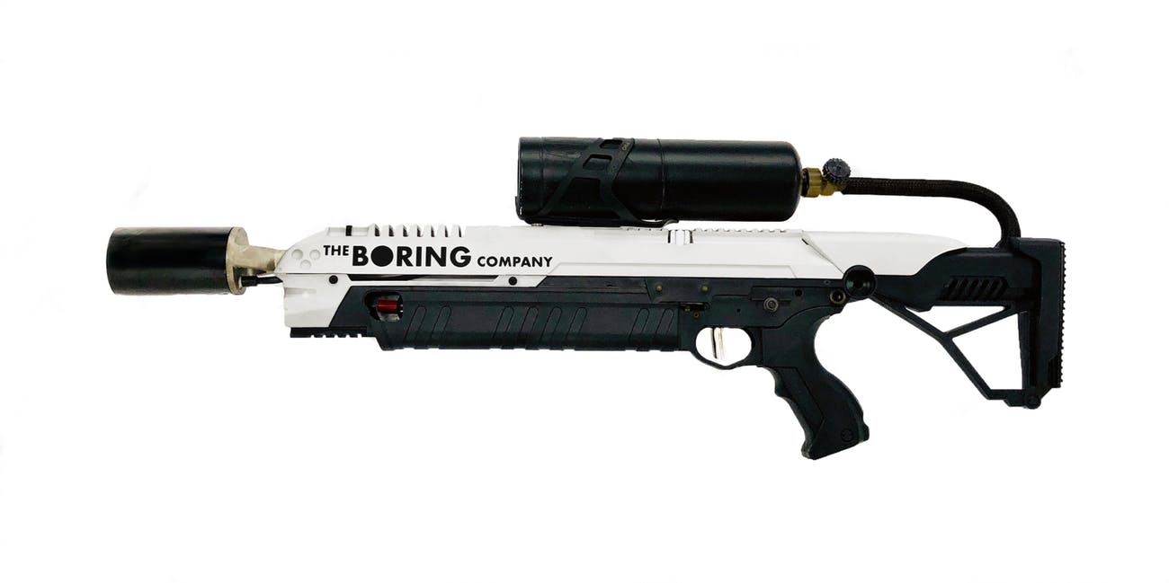 The Boring Company Elon Logo - Elon Musk Reveals Fire Sales for The Boring Company Flamethrower