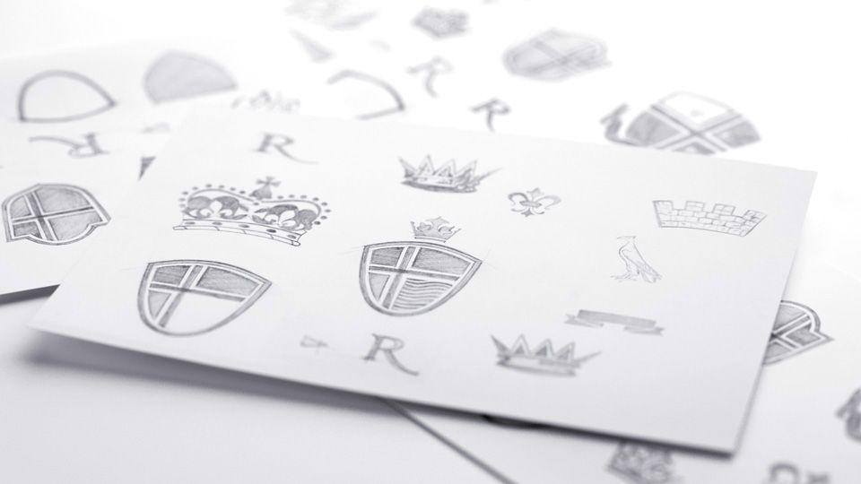 English Bar Logo - Brand Identity: Liverpool English Pub - TheArtHunters