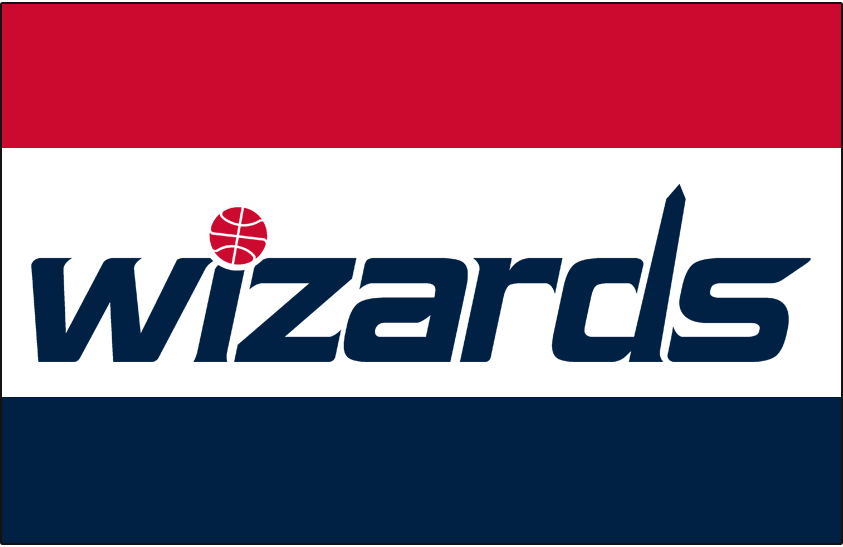 Red White and Blue D. Sports Logo - Washington Wizards Jersey Logo - National Basketball Association ...