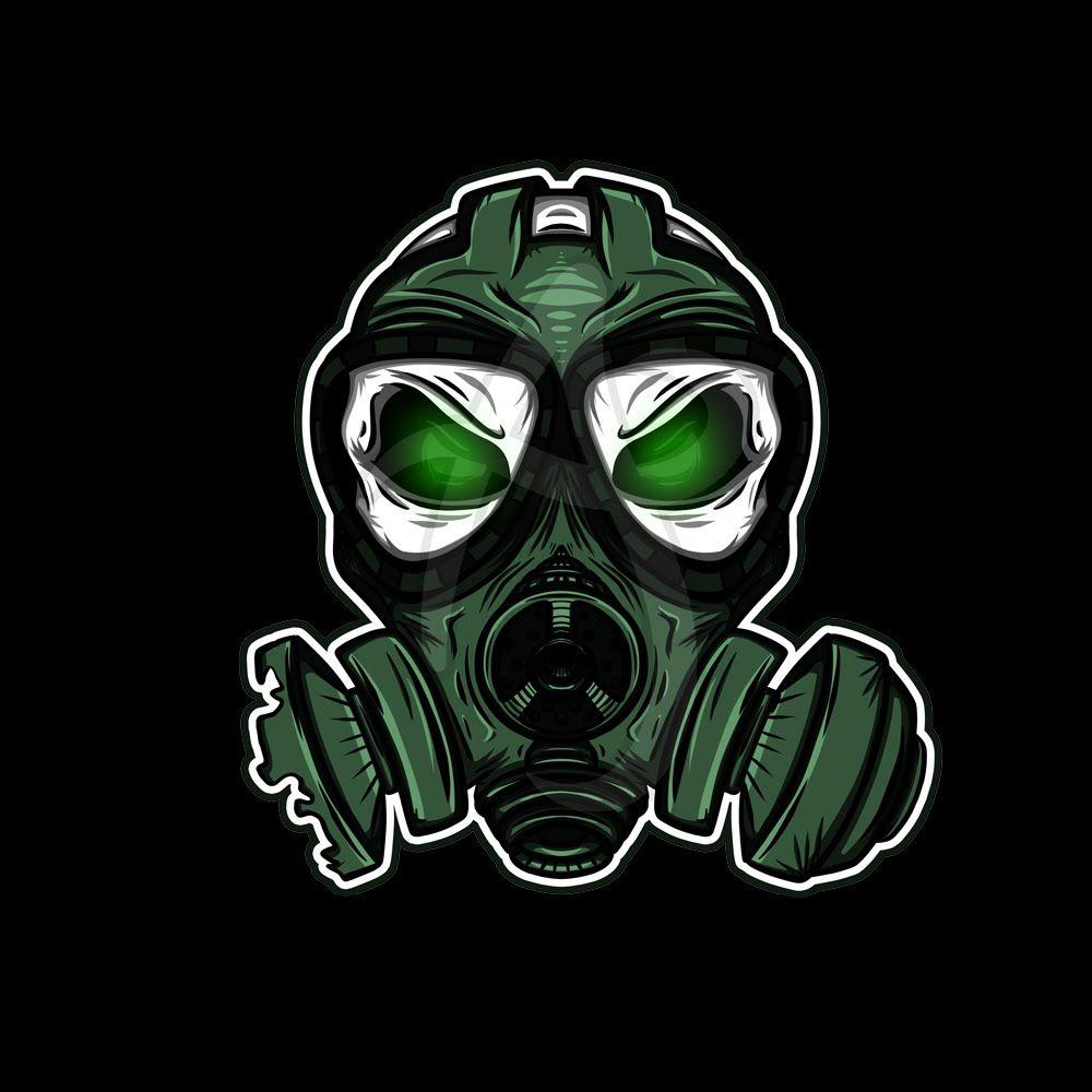 Green Mask Logo - Mask Logos