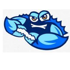 Crab Baseball Logo - Baltimore Blue Crabs