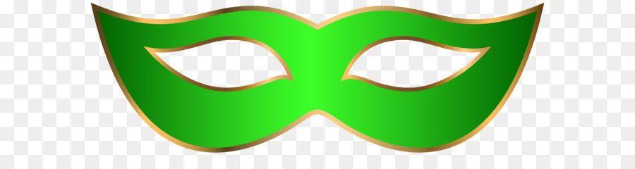 Green Mask Logo - Green Glasses Smile Logo Clip art - Green Carnival Mask PNG Clip Art ...