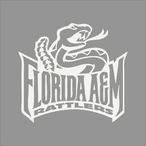 Black and White College Logo - Florida A&M Rattlers College Logo 1C Vinyl Decal Sticker Car Window