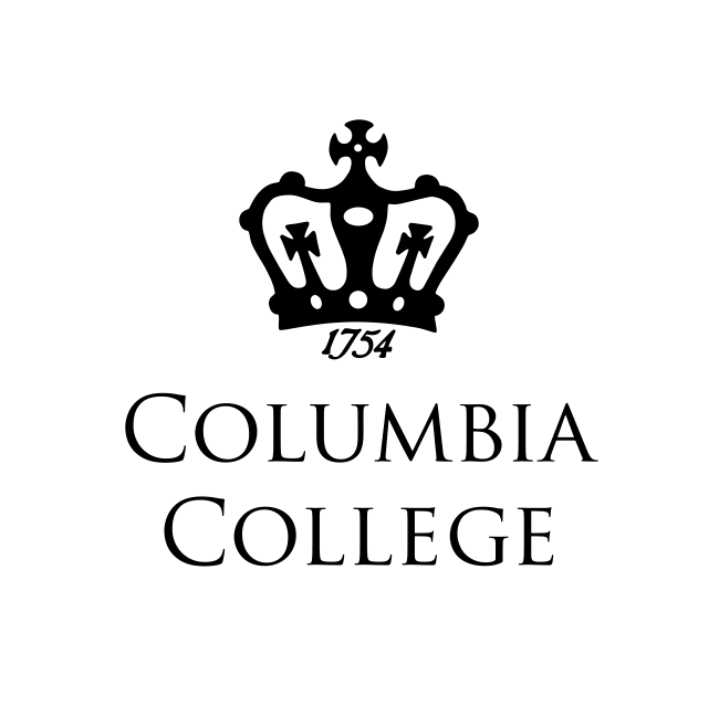 Black and White College Logo - Columbia College Style Guide | Columbia College Information Technology