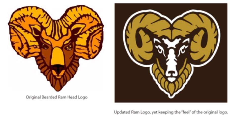 Ram Head Logo - Highlands' ram logo gets a high-res update | TribLIVE