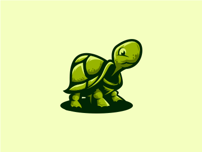 Cute Turtle Logo - Turtle logo by Lelevien | Dribbble | Dribbble
