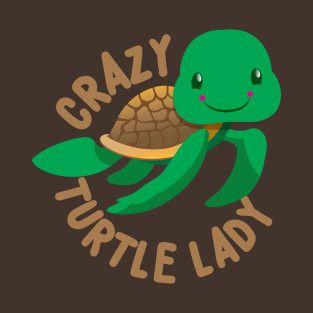 Cute Turtle Logo - Crazy turtle lady (cute turtles circle) | Frogs & Turtles ...