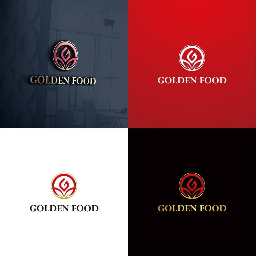 Golden Food Logo - Gallery. Design Logo & Stationery untuk Golden Food