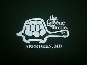 Cute Turtle Logo - GREEN TURTLE T SHIRT Bar Restaurant ABERDEEN Maryland Cute Cartoon