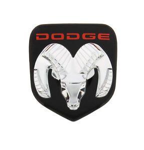Ram Head Logo - Mopar 55295240 Dodge Ram Head Hood Medallion Replacement ...