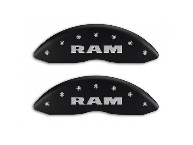 Ram Head Logo - MGP RAM Matter Black Caliper Covers w/ RAM & RAMHEAD Logo - Front ...