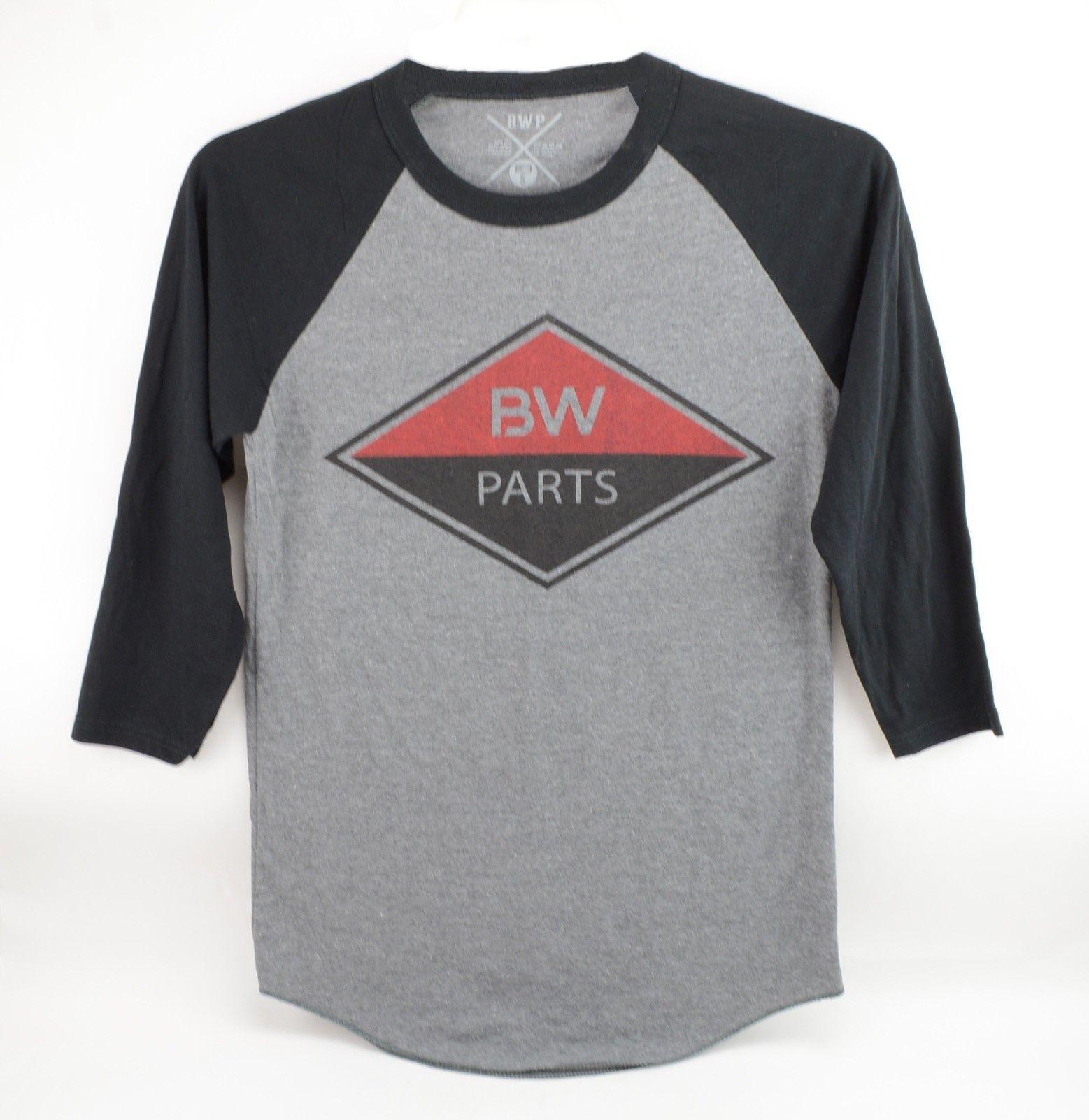 Black and Red Diamond Logo - BWPARTS Red and Black Diamond Logo Shirt - BW Parts
