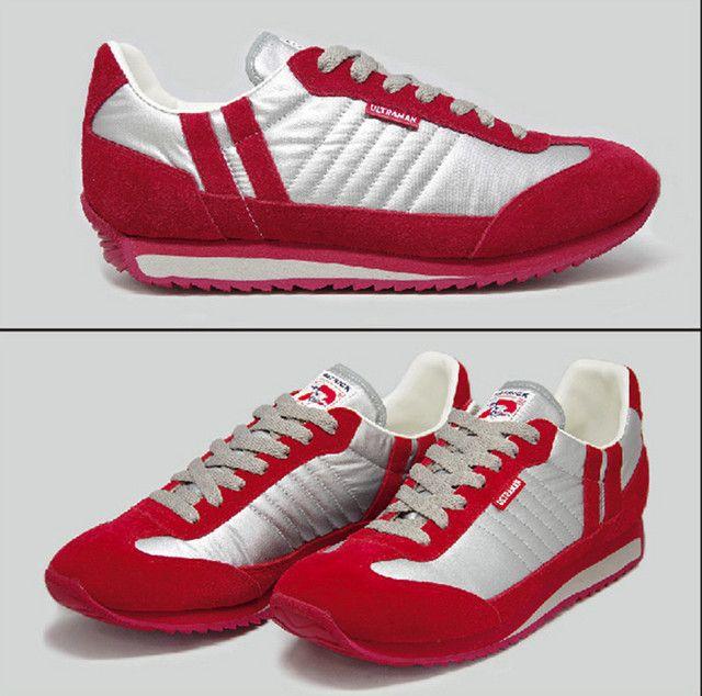 Combined Sneaker Logo - Crunchyroll - Step out Ultraman-Style with New Sneakers