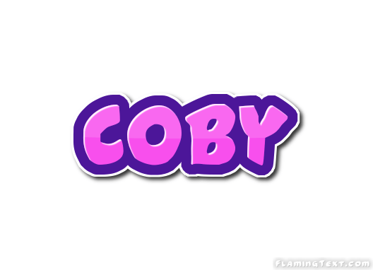 Coby Logo - Coby Logo | Free Name Design Tool from Flaming Text
