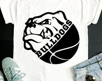 Bulldog Basketball Logo - Bulldog basketball svg | Etsy