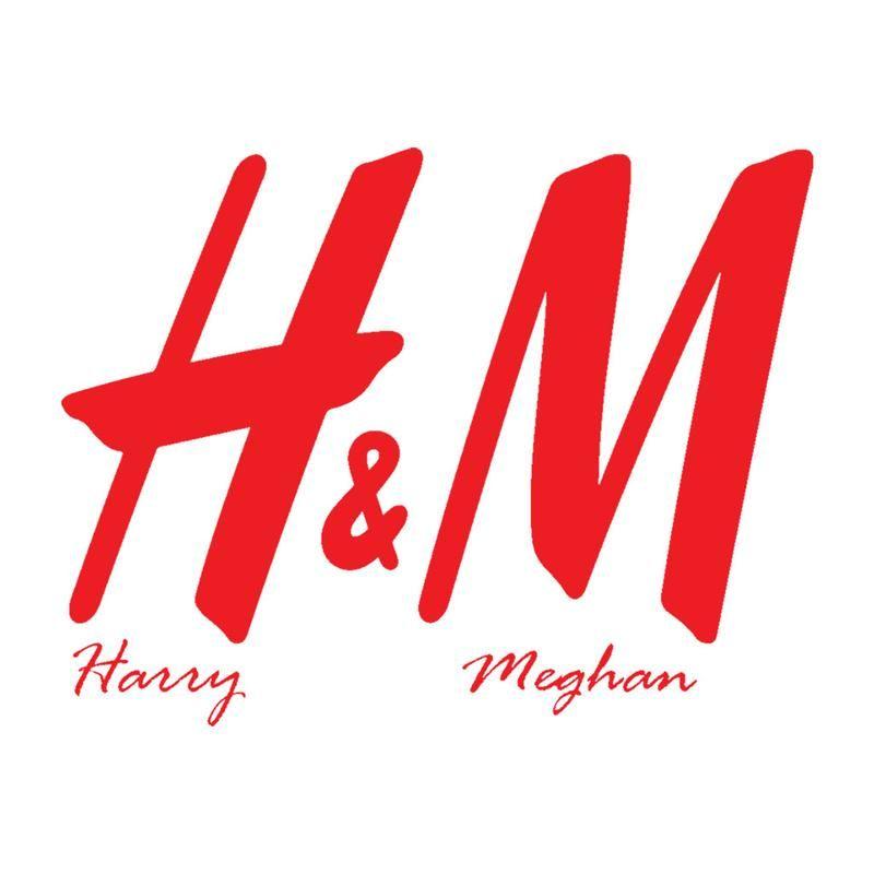 H Baseball Logo - Prince Harry And Meghan Markle Royal Wedding H And M Logo