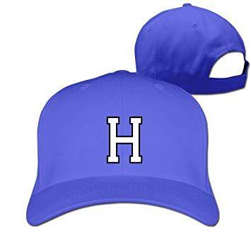 H Baseball Logo - Fitty area Funny Harvard H Logo University Baseball Cap