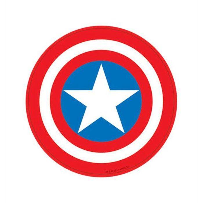 Captain America Shield Logo - Captain America Shield Symbol Sticker