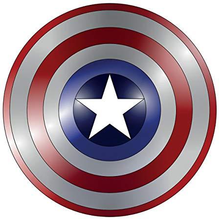 Captain America Shield Logo - Marvel Captain America Shield Logo Badge Crest Emblem V002 Wall ...