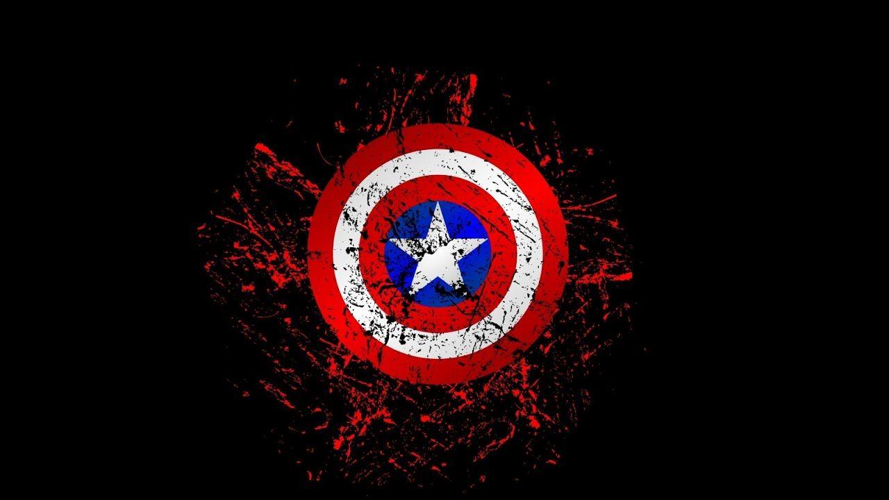 Captain America Shield Logo - How to Make Grungy Captain America Shield Logo in CorelDraw - YouTube