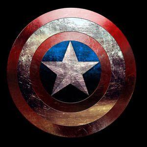 Captain America Shield Logo - Marvel Captain America SHIELD Logo 8.5x11 Photo Poster Comic Decor