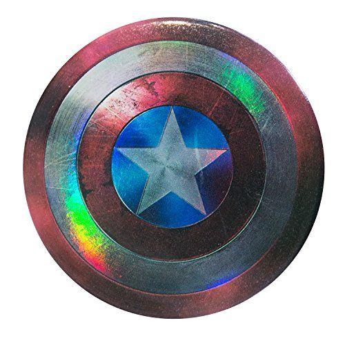 Captain America Shield Logo - Marvel Captain America Shield Logo Bottle Opener Button Magnet