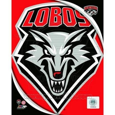Lobos Sports Logo - Buy University of New Mexico Lobos Team Logo Sports Photo 8 x 10