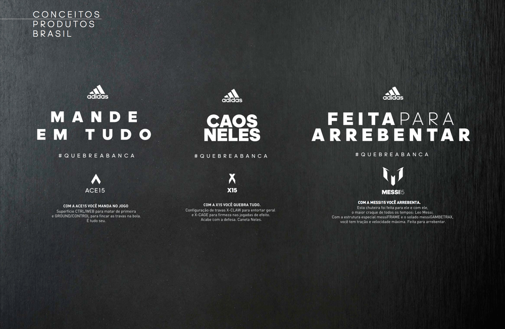 Quebre Logo - Adidas - Quebre a banca - monyuri