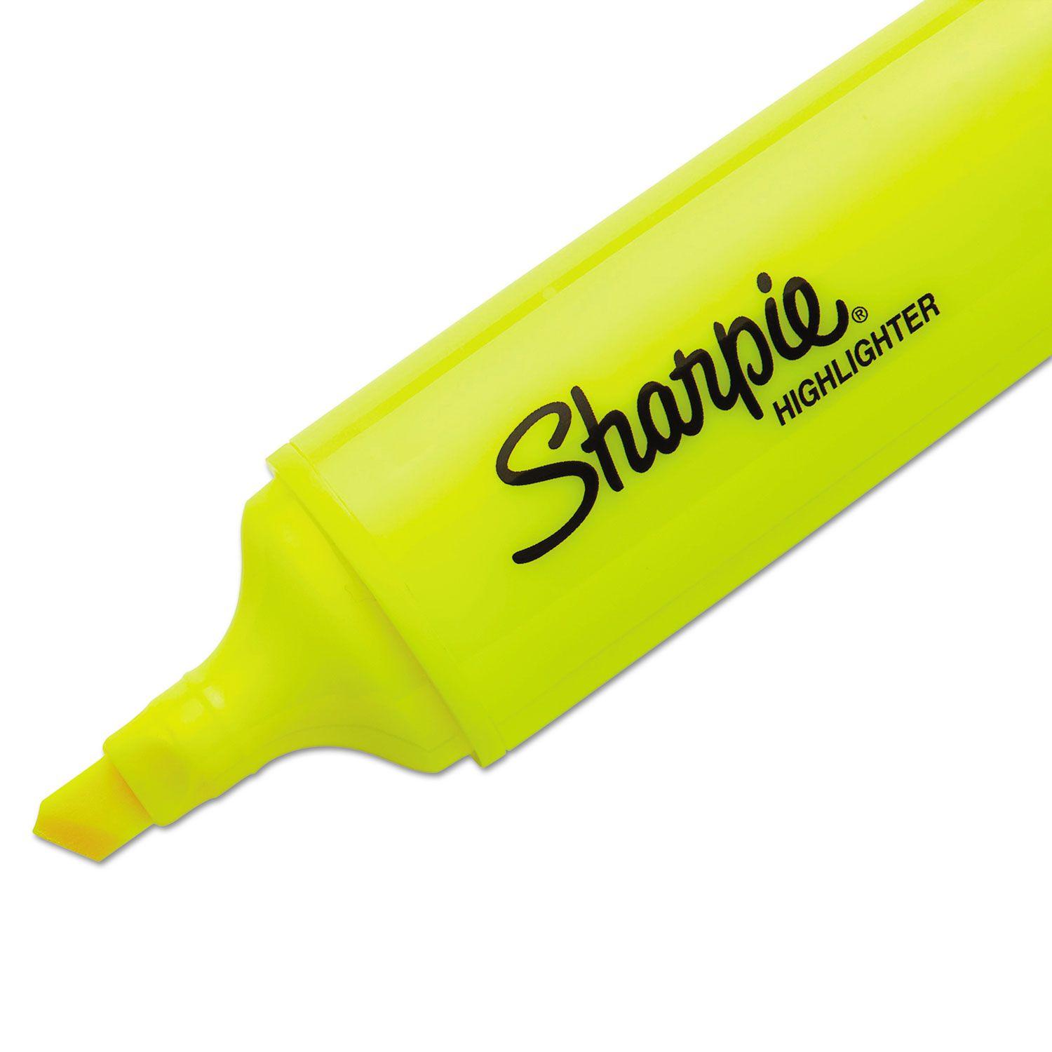 Highliter Yellow Logo - Blade Tip Highlighter by Sharpie® SAN1825629 | OnTimeSupplies.com