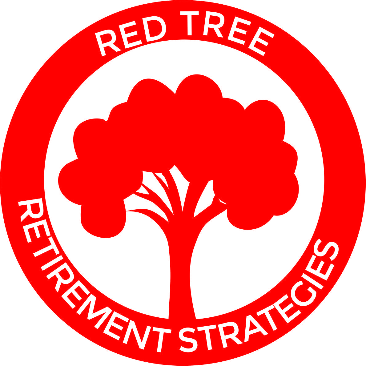 Red Tree Circle Logo - Serious, Upmarket, Life Insurance Logo Design for Red Tree