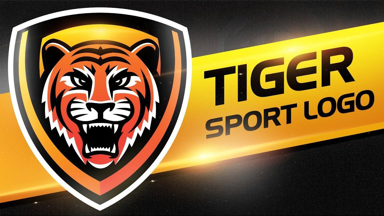 Tiger Logo - Adobe Illustrator | Sport, Esport Logo Speedart | Tiger Logo - YouTube