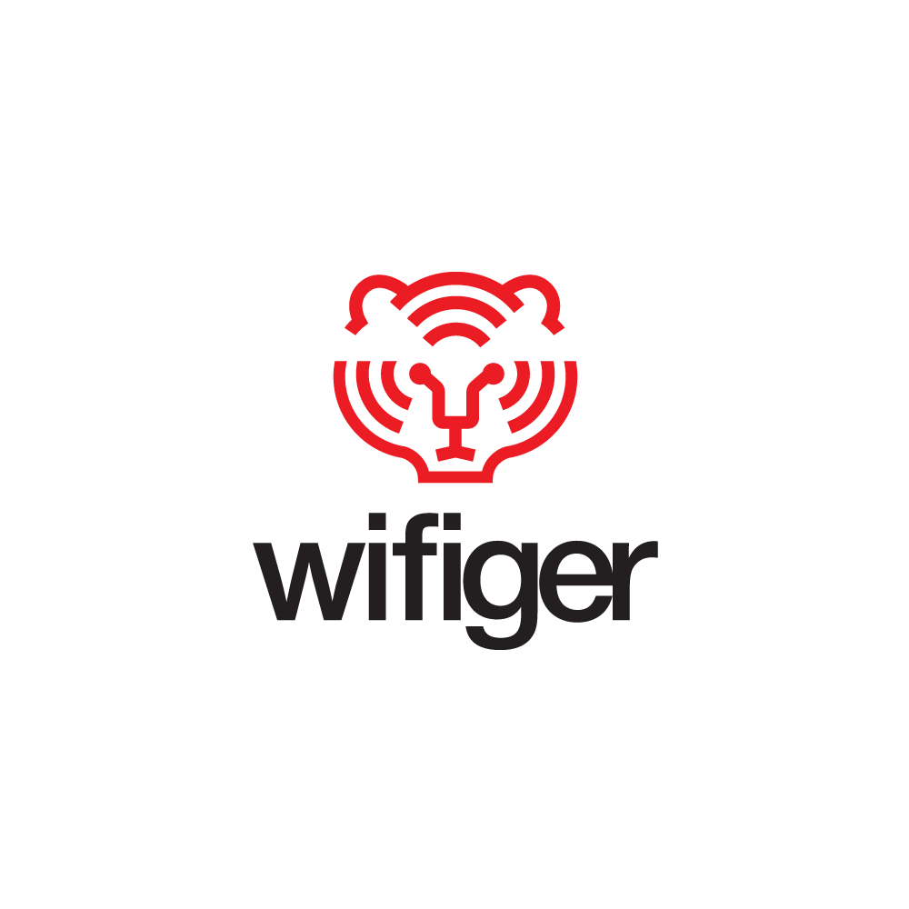 Tiger Logo - For Sale: Wifi Tiger Logo Design | Logo Cowboy