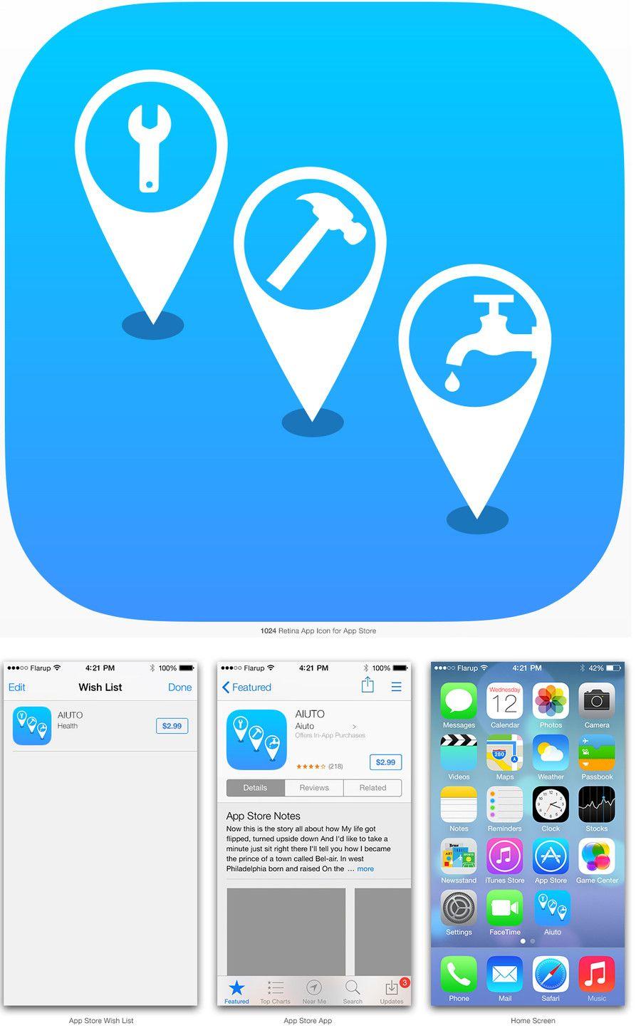 I OS7 App Store Logo - Entry #20 by rubenreyes20 for OS 7 App icon & splash screen | Freelancer