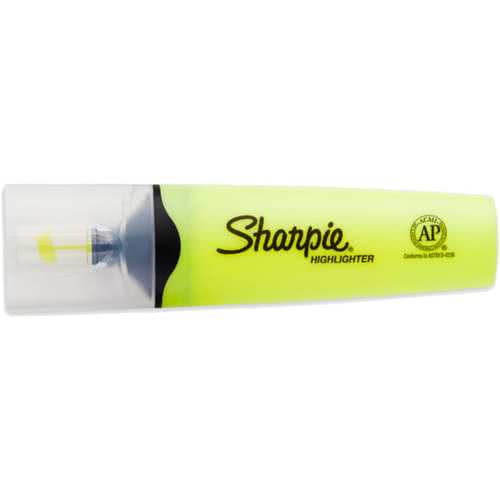 Highliter Yellow Logo - Promotional Sharpie Clear View Highlighters with Custom Logo for ...