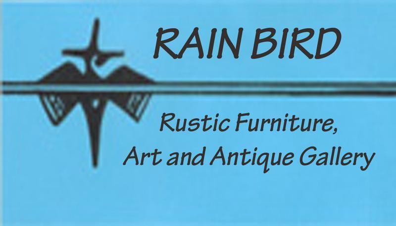 Rain Bird Logo - Rain Bird Gallery and Rustic Furniture - Visit Blanco in the heart ...