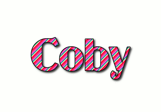 Coby Logo - Coby Logo. Free Name Design Tool from Flaming Text