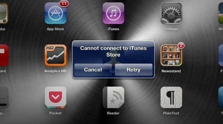 I OS7 App Store Logo - Can't Connect to the App Store in iOS 6 on Your iPhone or iPad? Try ...