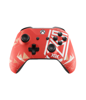Red Xbox Logo - Red Crest Logo Xbox One Custom Controller – Sidemen Clothing