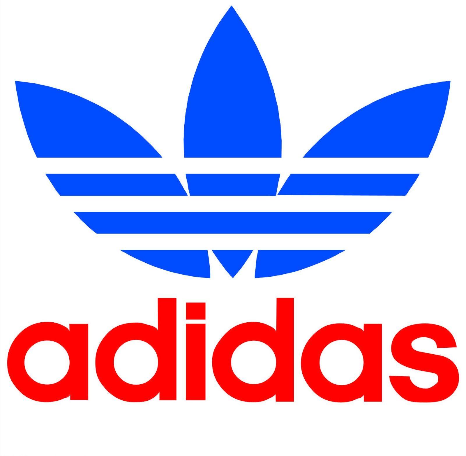 Black and Red Cool L Logo - Red and black adidas Logos