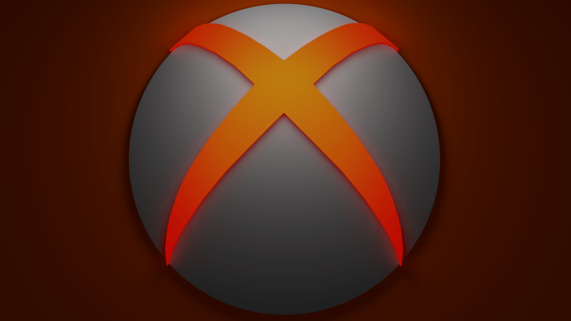 Red Xbox Logo - Magma Red XBox Logo [1920 x 1080]. Reddit HD Wallpaper