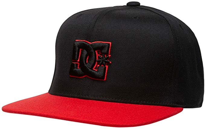 Black and Red Cool L Logo - DC Swagger Cap Athletic Red Black L/XL: Amazon.co.uk: Clothing