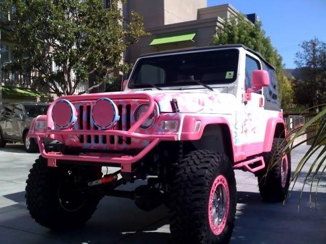 Girly Jeep Logo - bad ass girl | Girly Jeep - | SHE'S BADASS | Jeep, Pink jeep, Jeep truck