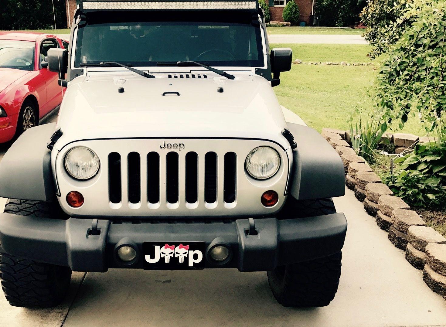 Girly Jeep Logo - infidel # punisher # girly Jeep # skull with bows | JEEP Rubicon ...