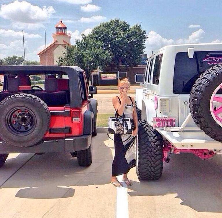 Girly Jeep Logo - Hello this time we discuss about the Jeep Wrangler Pink Girly. Sure ...