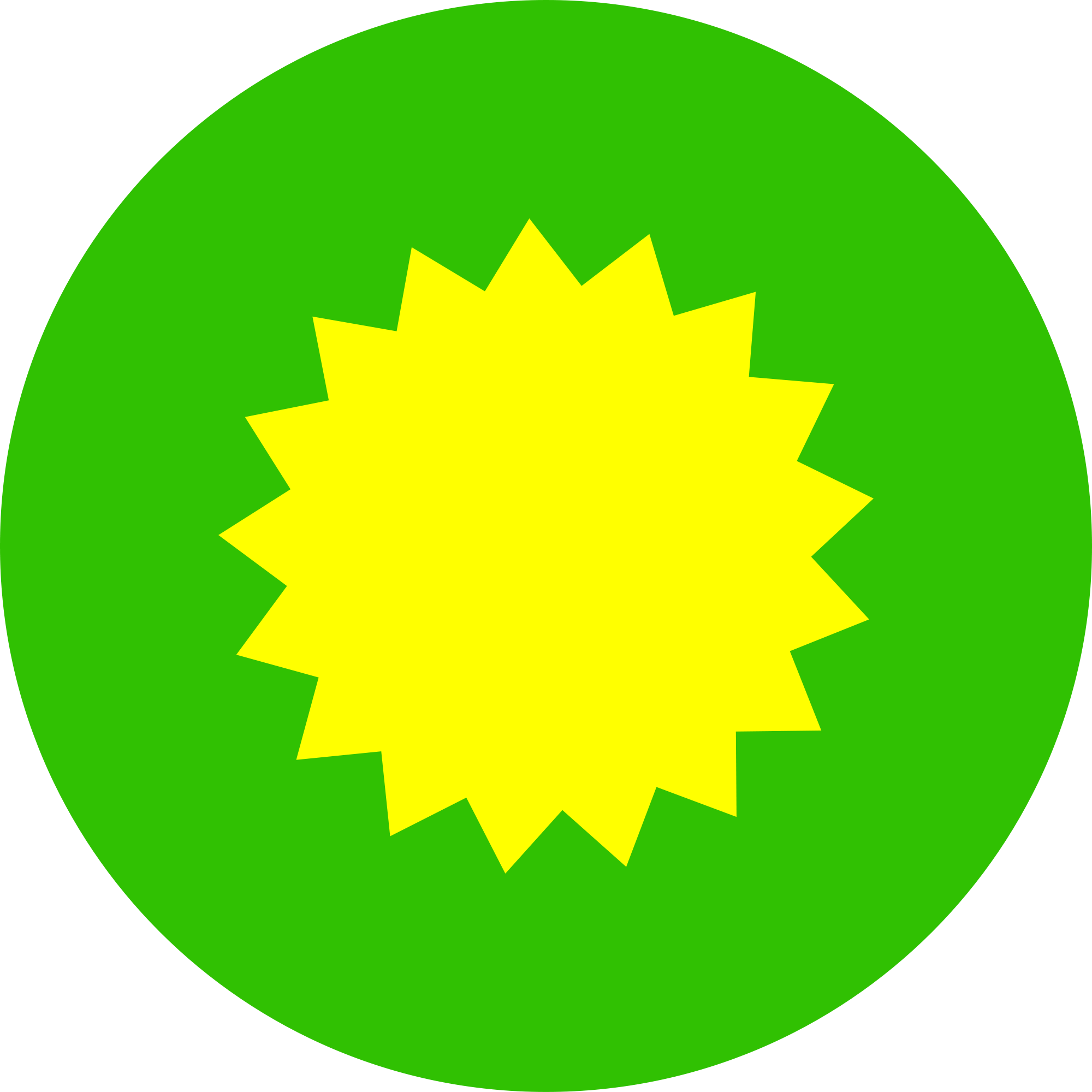 Yellow and Green Circle Logo - Green circle.svg