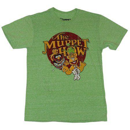 The Muppet Show Logo - Muppets - The Muppets Mens T-Shirt - The Muppet Show Cartoon Logo ...