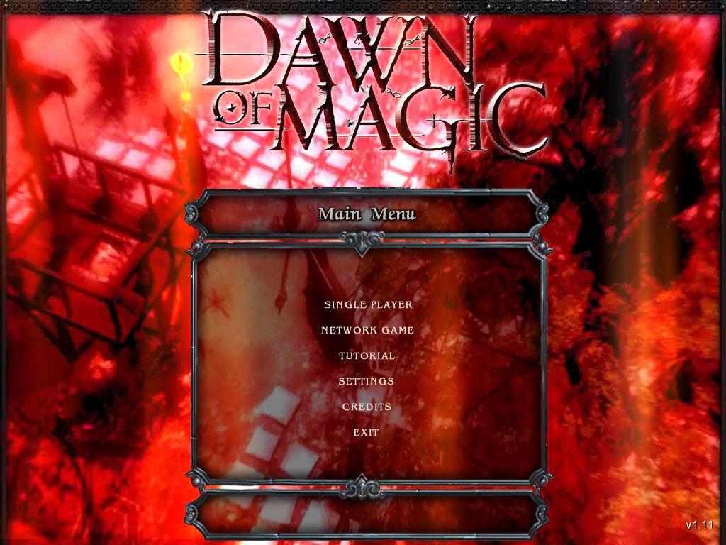 Mental Gaming Red Sword Logo - Dawn of Magic