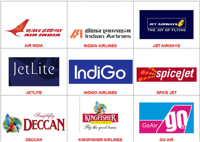 Important Airline Logo - Barring Jet Airways, IndiGo, GoAir, all Indian airlines suffered ...